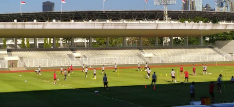 Timnas U 19 Jalani Latihan Terakhir Sebelum Ke Kroasia