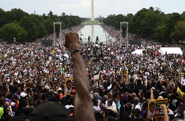 Ribuan Pedemo di Washington Kecam Ketidakadilan Rasial