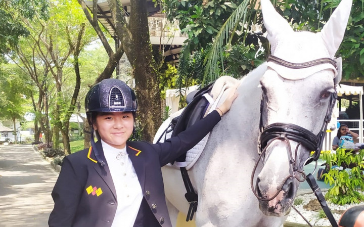 Pakai Kuda Kesayangan, Claresta Amantha Nyaris Naik Podium ECL Seri 5