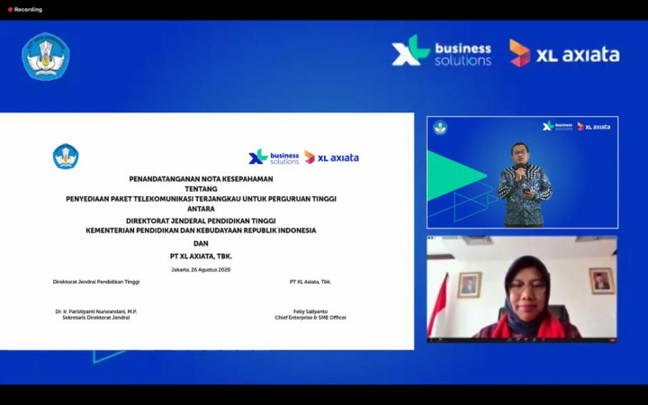 XL dan Ditjen Dikti Juga Siapkan Kuota Gratis Khusus Dosen dan Mahasiswa