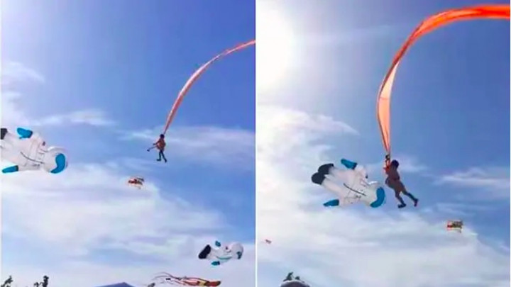 Tersangkut Layang-layang, Bocah 3 Tahun Terbawa ke Udara