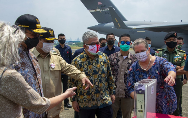 State-of-the-art Ventilators from U.S Arrives in Jakarta