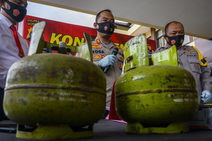 Polres Sigi Ungkap Kasus Perdagangan Elpiji Bersubsidi