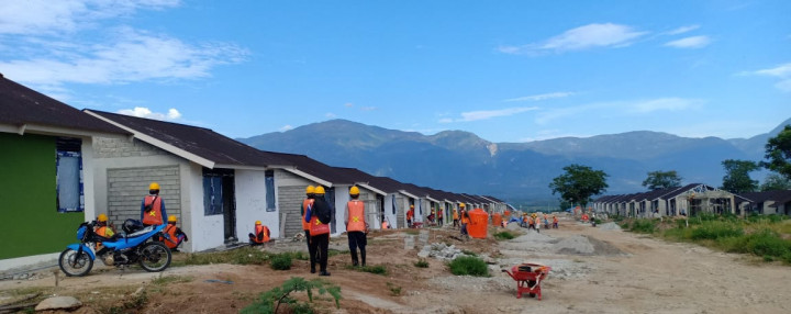 630 Hunian Korban Bencana Palu Segera Rampung