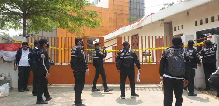 Kantor Hanura Dipasangi Garis Polisi Terkait Sengketa Tanah