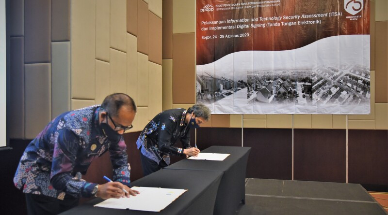 Kerjasama PPDPP dan BSrE (Badan Sertifikasi Elektronik). Foto: PPDPP