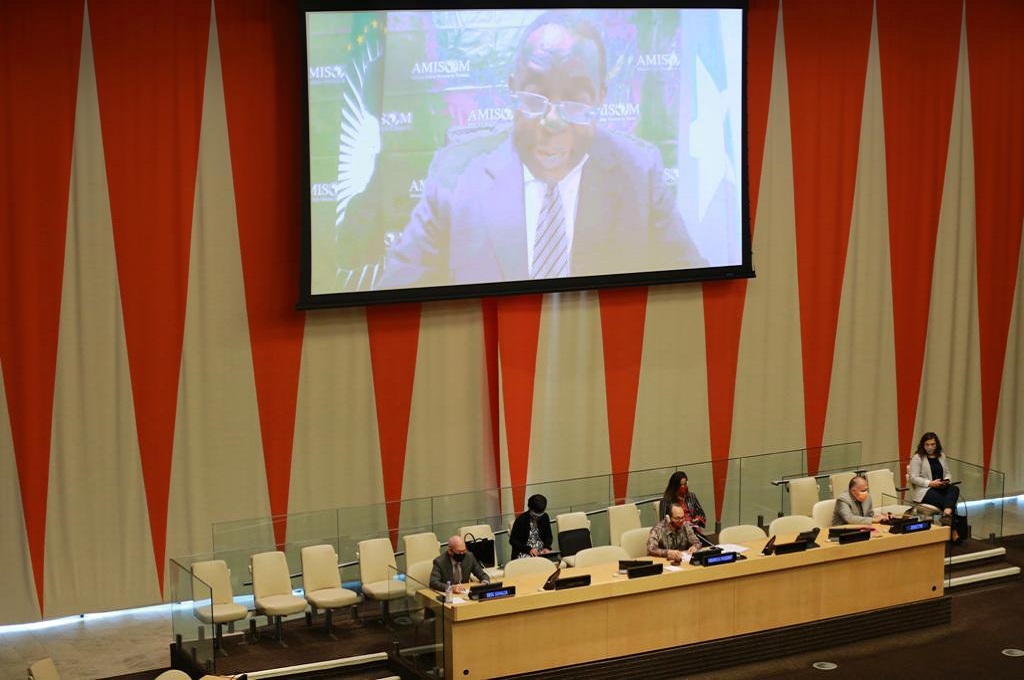 Indonesia memimpin jalannya salah satu sesi di DK PBB. (Foto: PTRI New York)