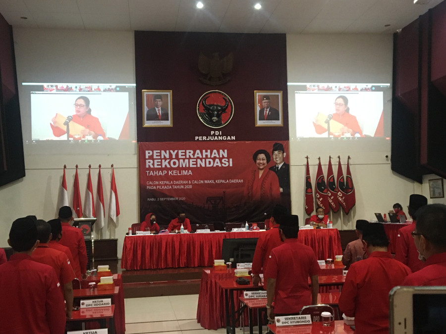 PDI Perjuangan Tunjuk Ery Cahyadi-Armudji untuk Pilkada Surabaya