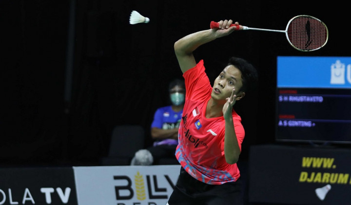 Anthony Ginting Menang, Tim Garuda Ungguli Banteng 2-0 di Simulasi Piala Thomas