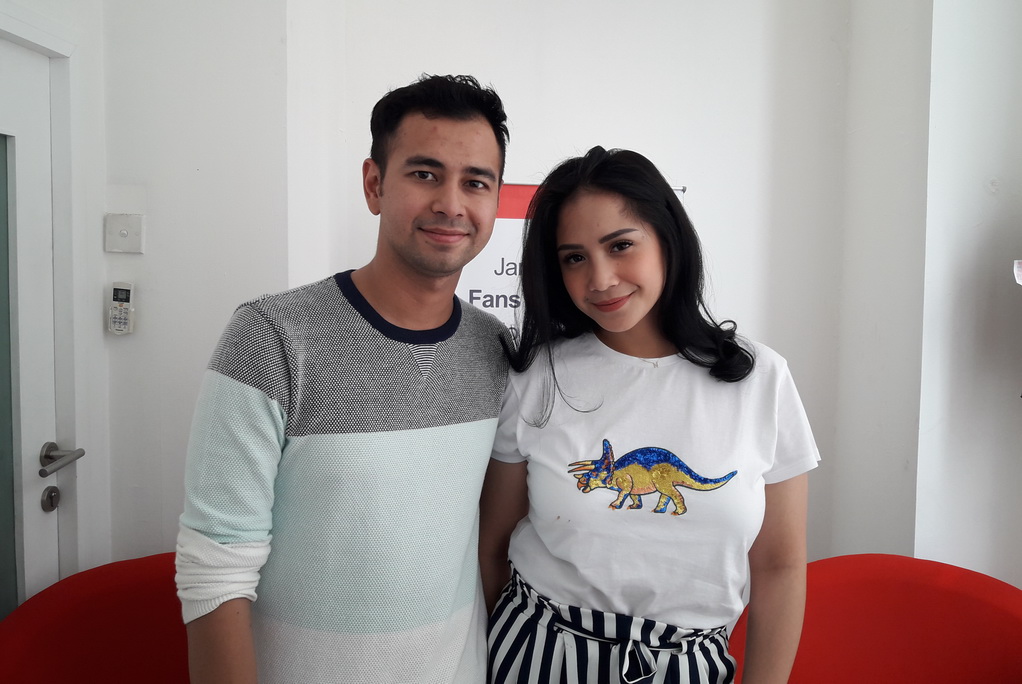 Raffi Ahmad dan Nagita Slavina (Foto: Medcom/Elang)
