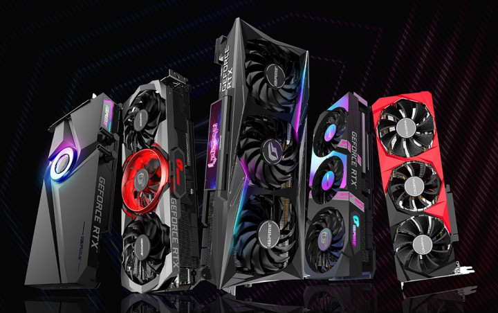 NVIDIA GeForce RTX 3000 Series Colorful Pakai Pendingin Air