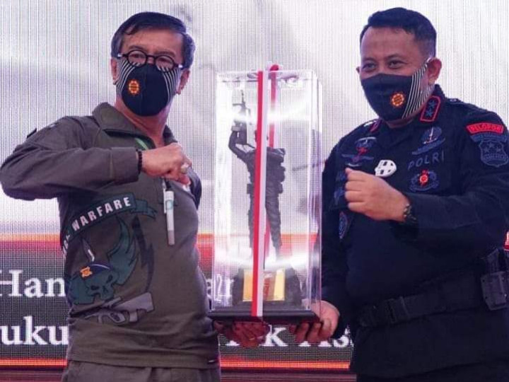 Korps Brimob Legalkan Kekayaan Intelektual