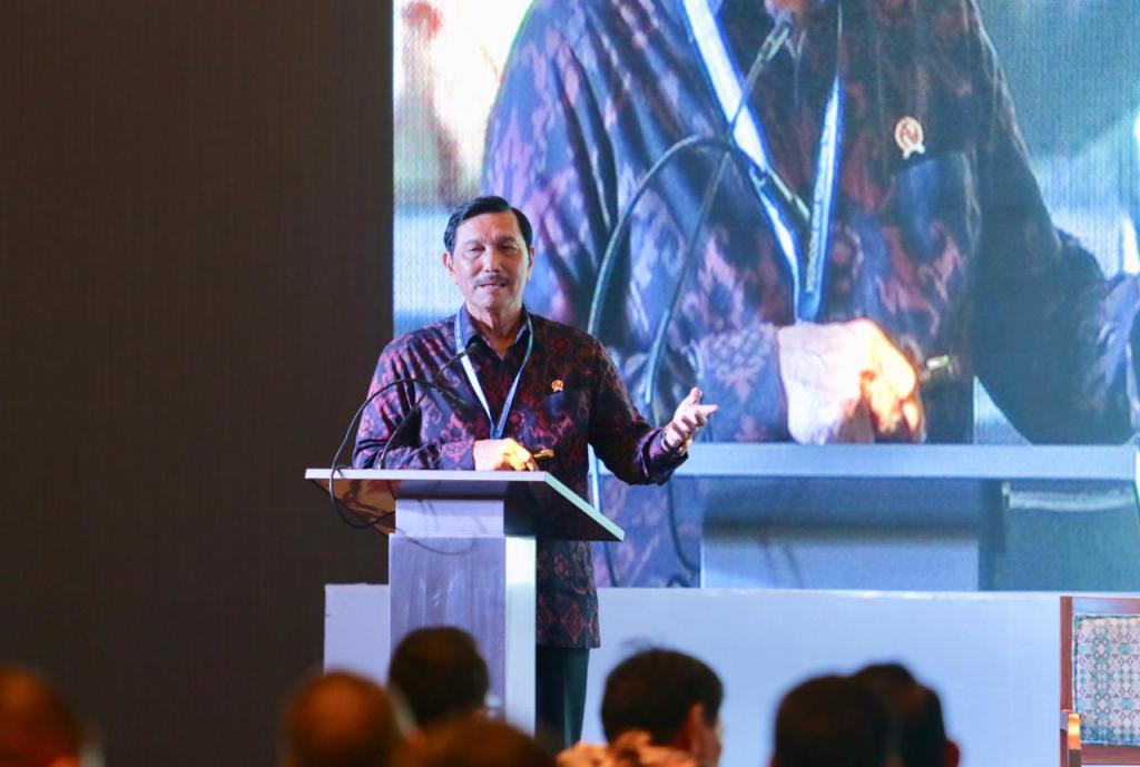 Menko Maritim dan Investasi Luhut Binsar Pandjaitan. FOTO: am2018bali