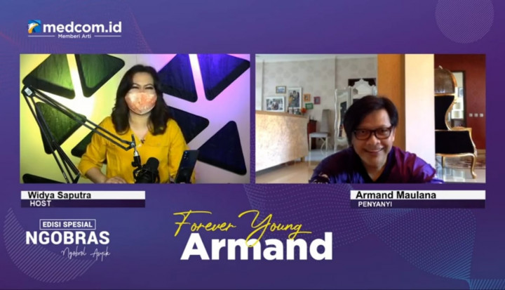 Armand Maulana Selalu Pemanasan Vokal dengan Lagu Phil Collins