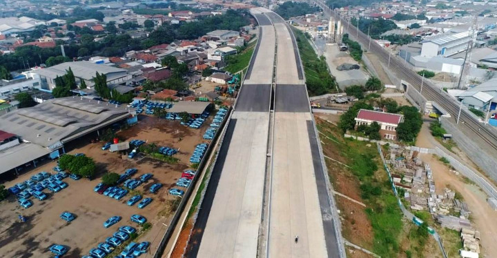 Konstruksi Jalan Tol Cengkareng-Batuceper-Kunciran Capai 86,46%