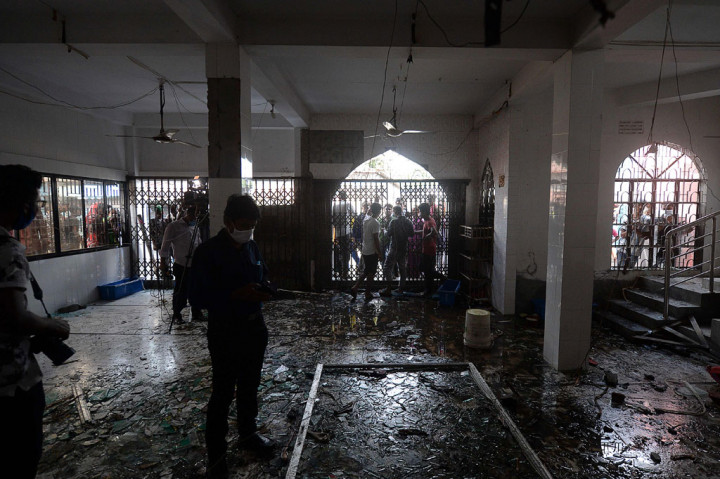 16 Tewas Dalam Ledakan Gas di Masjid Bangladesh