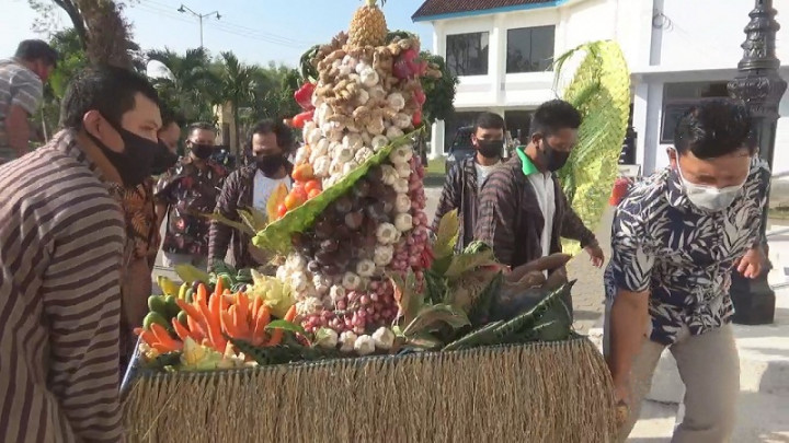 Umat Kristen Jawi Gelar Unduh-unduh di Tengah Pandemi Covid-19