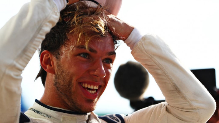 Juara F1GP Italia, Gasly tak Bisa Berkata-kata