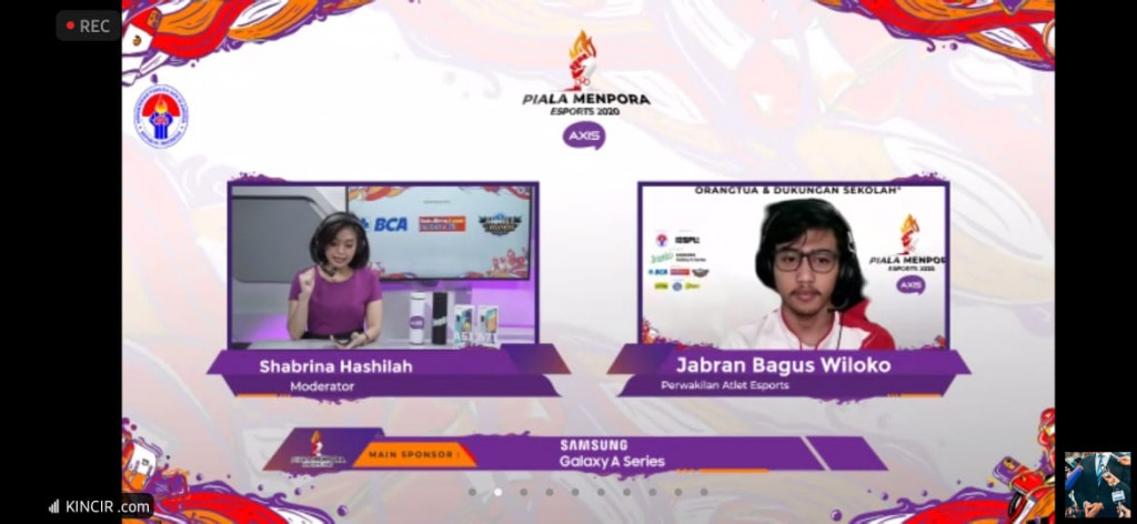 (kanan) Jabran Bagus Wiloko - Branz, Atlet Esports Bigetron