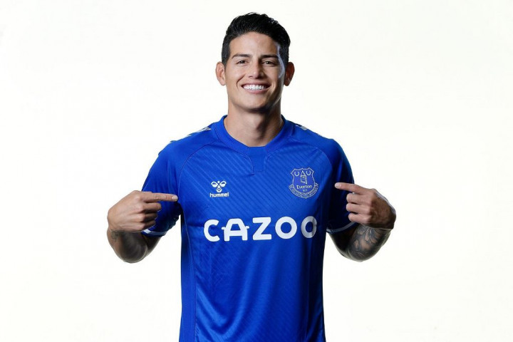 Everton Resmi Dapatkan James Rodriguez