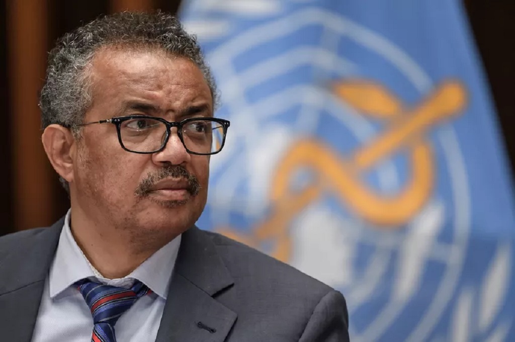Dirjen WHO Tedros Adhanom Ghebreyesus. (Foto: Fabrice Coffrini/POOL/AFP)