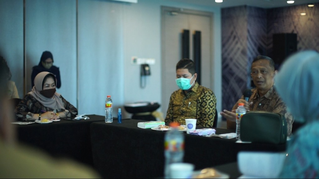 Badan Akreditasi Lembaga Kesejahteraan Sosial (BALKS) Kemensos melakukan pengawasan dan pengontrolan terhadap Lembaga Kesejahteraan Sosial (LKS), Selasa, 8 September 2020 (Foto:Dok.Renjana Pictures/Febri)