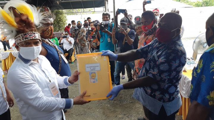 Pendaftaran Peserta Pilkada di Papua Jadi Klaster Baru Covid-19