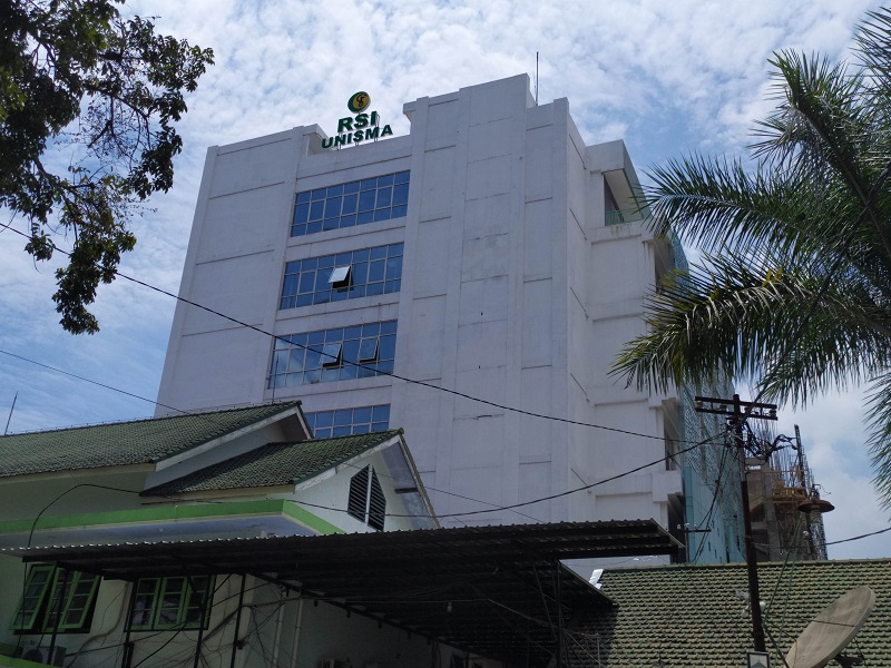 lustrasi Gedung RSI Unisma. (Foto: Medcom.id/Daviq Umar)