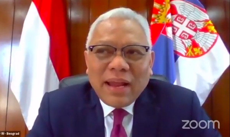 Duta Besar RI untuk Serbia dan Montenegro, Mochammad Widya Chandra Yudha. Foto: Dok. KBRI Beograd.