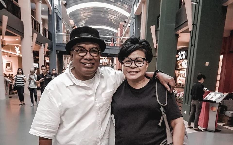 Yopie Latul dan istrinya (Foto: instagram)