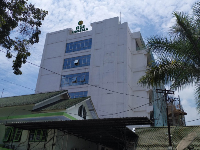 lustrasi Gedung RSI Unisma. (Foto: Medcom.id/Daviq Umar)