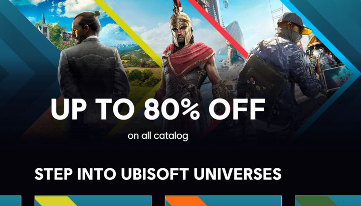 Ubisoft Bagikan Diskon Game Hingga 80%
