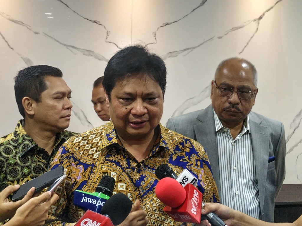 Menteri Koordinator Bidang Perekonomian Airlangga Hartarto. Foto : Medcom. 