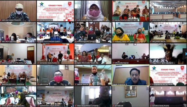 Perpusnas Umumkan Pemenang Final Lomba Bertutur Tingkat Nasional