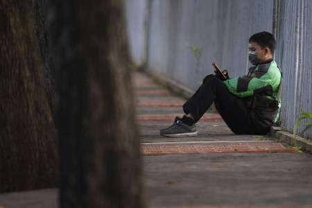 Gojek dan Grab Tunggu Aturan Main PSBB Total
