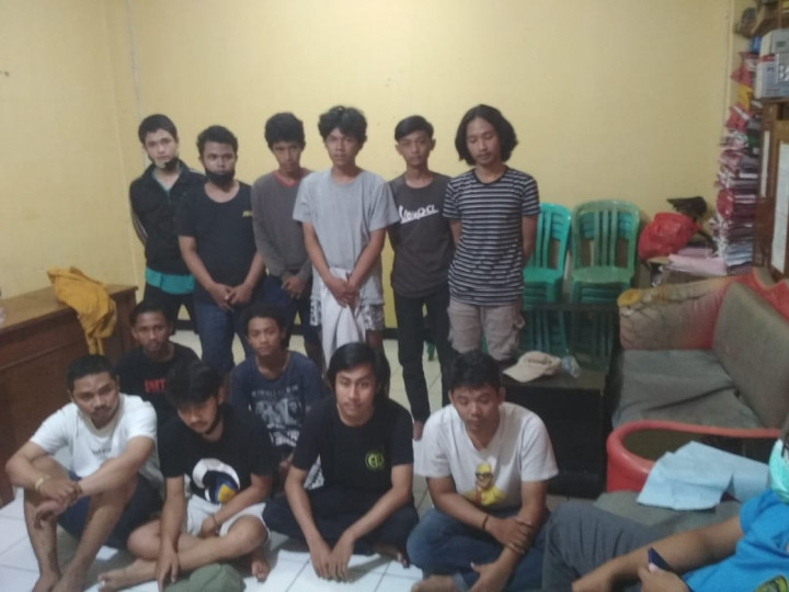 12 'Pembalap' Lari Liar di Ciledug Ditangkap