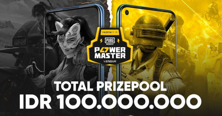 realme 7 Bakal Pamer Performa Gaming di PUBG Power Master League