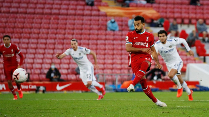 Hattrick Salah Bantu Liverpool Menangkan Drama 7 Gol Kontra Leeds