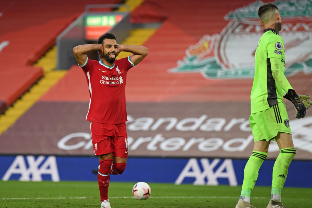 Salah Hattrick, Liverpool Tekuk Leeds 4-3
