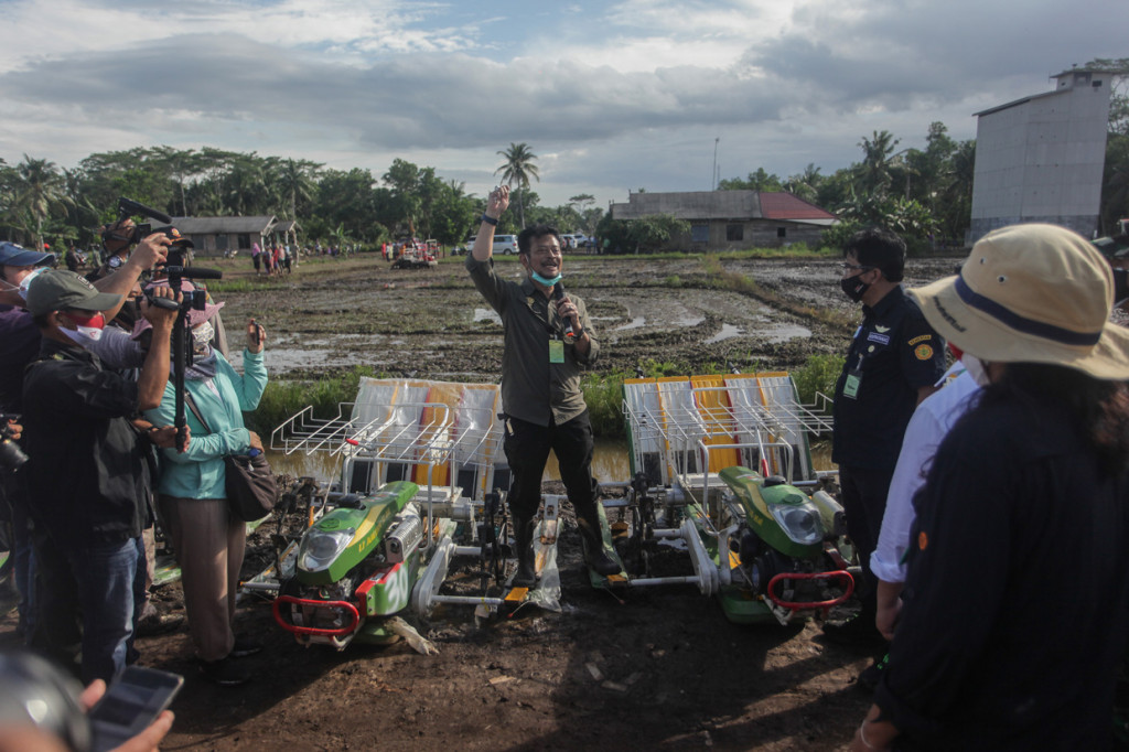 Mentan Serius Garap Food Estate di Pulang Pisau