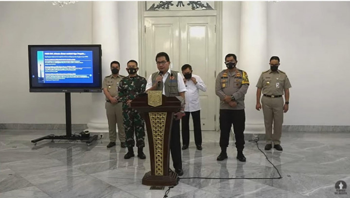 Pemerintah Pusat Restui PSBB Total DKI