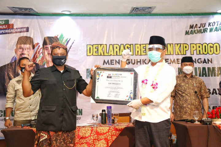 Relawan Khofifah Siap Menangkan Machfud-Mujiaman