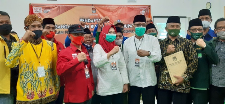 Partai Pengusung Tunjuk Ali Mahsun Gantikan Joko Sutanto di Pilkada Demak