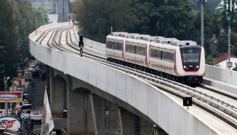 Operasional LRT Jakarta Menyesuaikan PSBB Jilid II