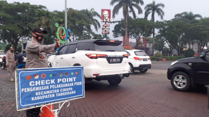 Kabupaten Tangerang Razia Masker di 11 Titik