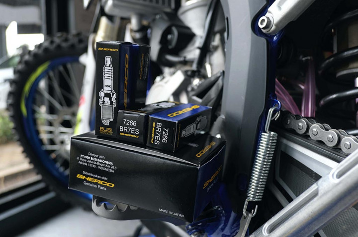 Busi Buatan Indonesia Jadi OEM Pabrikan Motor Perancis