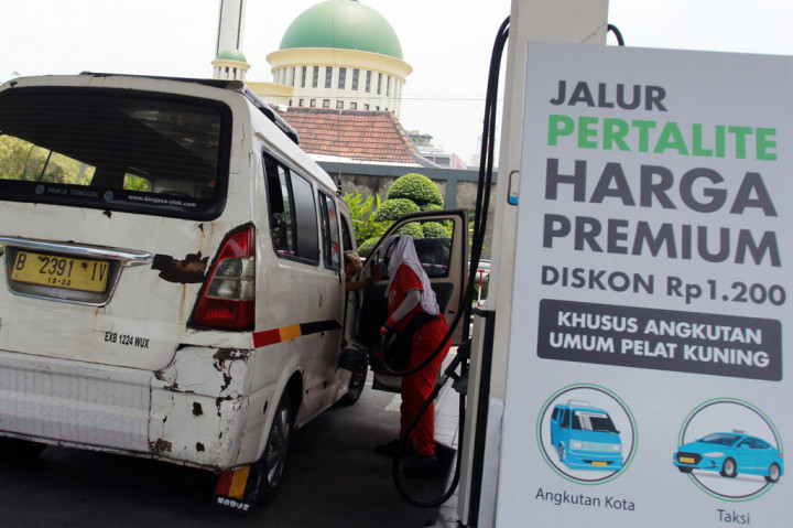 Khusus Tangsel, Harga Pertalite Setara Premium