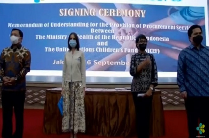 Indonesia, UNICEF to Cooperate in Covid-19 Vaccine Procurement