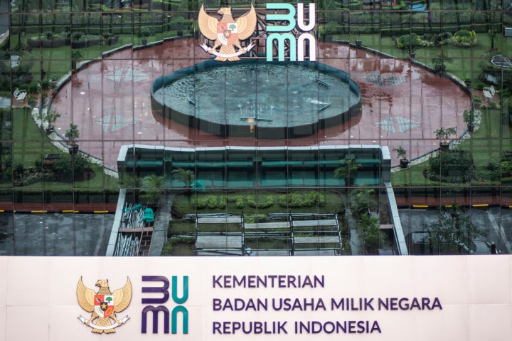 Logo kementerian BUMN. Foto: Dok. Kementerian BUMN