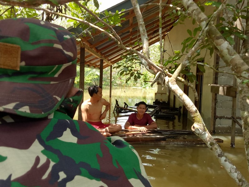 Banjir di Melawi, Kalbar. DOK. BNPB